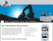 Tablet Screenshot of baumitbauer.de